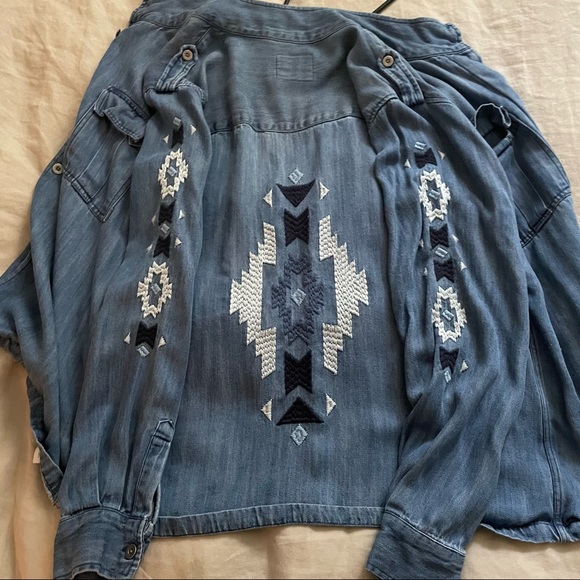 RAILS smith embroidered jacket - button up - Picture 7 of 9